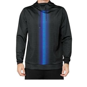 ULTRACOR Mens Black Ombre SERPENT RYDER Regular Fit Hoodie L NWT